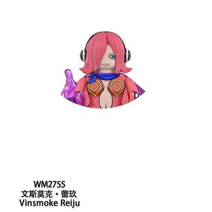 40 Style Anime One Piece WM6189 WM6188 Japanese Cartoon Series Character Figure Action Doll Model Children's Toy Gift