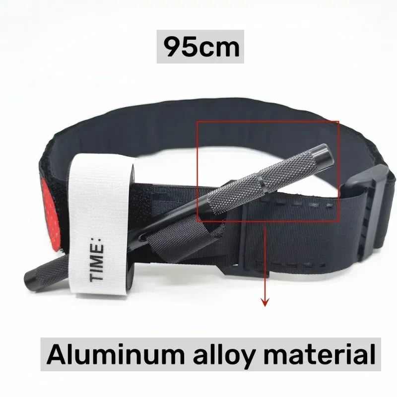 Metal Aluminum Rod Tourniquet Tactical Survival Hemostasis Second Generation Upgrade Repeated Use Strengthen Tourniquet