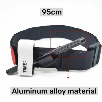Metal Aluminum Rod Tourniquet Tactical Survival Hemostasis Second Generation Upgrade Repeated Use Strengthen Tourniquet