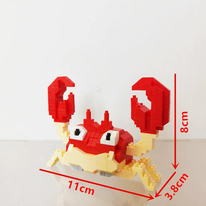 75 Style Pokemon Building Blocks Assembly Anime Picachu Charizard Doll Blastoise Bulbasaur Gengar Bricks Toy for Kid Gift