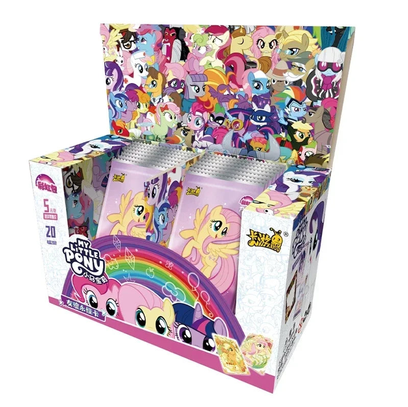 KAYOU Genuine My Little Pony Card 40th Anniversary Limited Friendship Eternal Card Rare SC SGR Cards Toy Gift Princess Card
