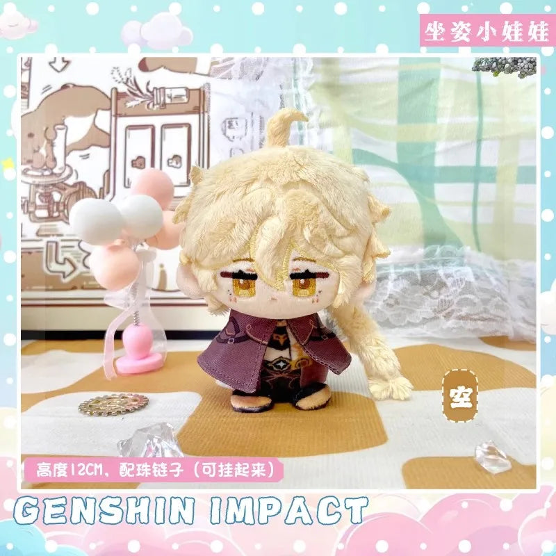 Genshin Impact Plush Doll Sandrone Columbina Yae Miko Arlecchino Sigewine Yae Miko Game Cosplay Stuffed Kids toy Christmas gift