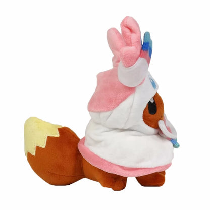 7 Styles 8" Pokemon Eevee Poncho Umbreon Espeon Jolteon Vaporeon Sylveon Flareon Plush Doll Stuffed Toys