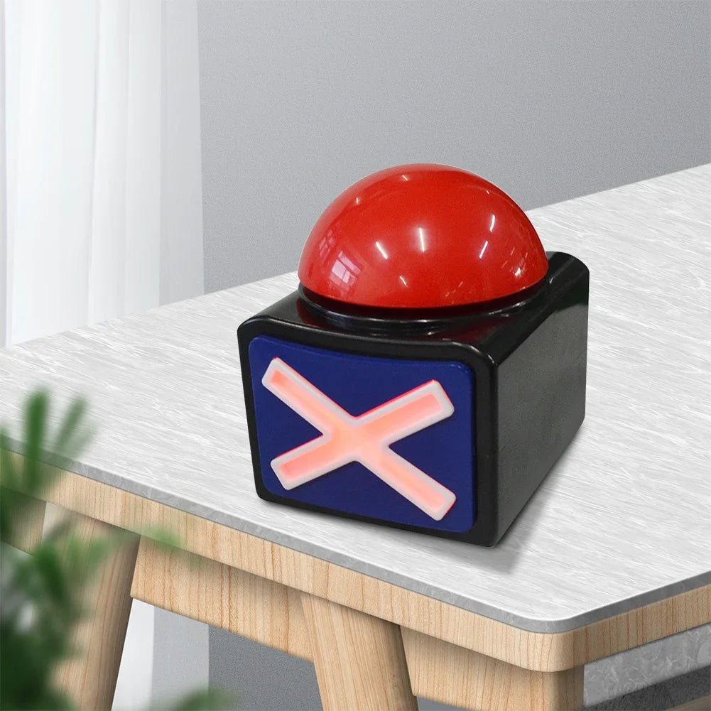 4-1PCS Educational Answer Buzzer Interactive Game Answer Buzzers for Kids' Engaging Learning Family Game Quiz Show Alarm Buzzer
