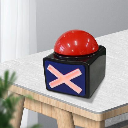 4-1PCS Educational Answer Buzzer Interactive Game Answer Buzzers for Kids' Engaging Learning Family Game Quiz Show Alarm Buzzer