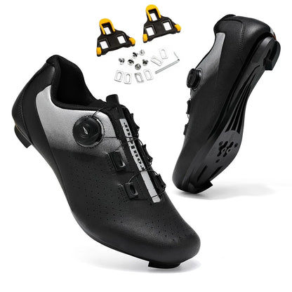 Road Cycling Shoes Flats Cleats Shoes Speed Cycling Sneaker Man Bike Shoes Women Self-Locking Non-slip Mountain Bicycle shoe spd