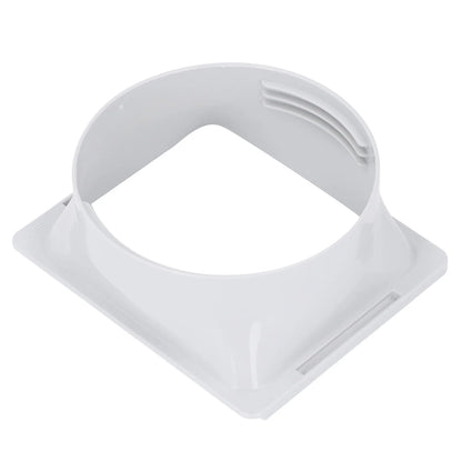 Exhaust Duct Hose Connector  Thread Design Air Conditioner Exhaust Hose Coupler Portable Easy Installation for Office