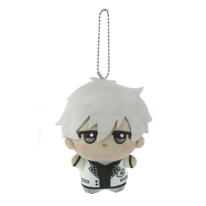 10cm New Japan Haikyuu Plush Toy Hinata Shoyo Keychain Tobio Kageyama Yu Nishinoya Bag Pendant Mini Volleyball Stuffed Doll Gift