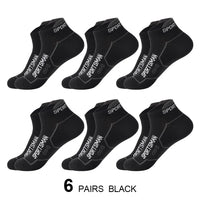 6 Pairs Black