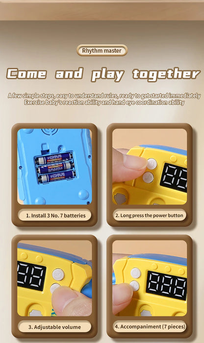Music Decompression Parkour rhythm master presses puzzle puzzle level concentration training toy boy girl birthday gift