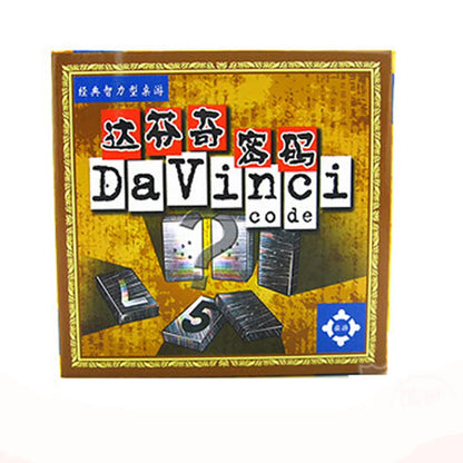 2-4 Players Party Games Da Vinci Code Puzzle GameToys Board Games Reasoning Gift Toys for Kids Adult with Family Friends