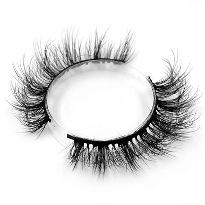 New 7 pairs of thick, 3D simulation mink fur fake eyelashesshort, dramatic fake eyelashes  wholesale full line fake eyelash make