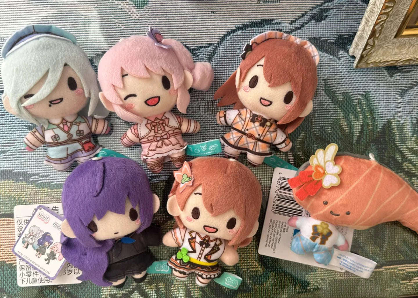 10cm Project Sekai Plush Keychain Asahina Mafuyu Pjsk Stuffed Plushies Yoisaki Kanade Kawaii Backpacks Ornaments Toys Gift
