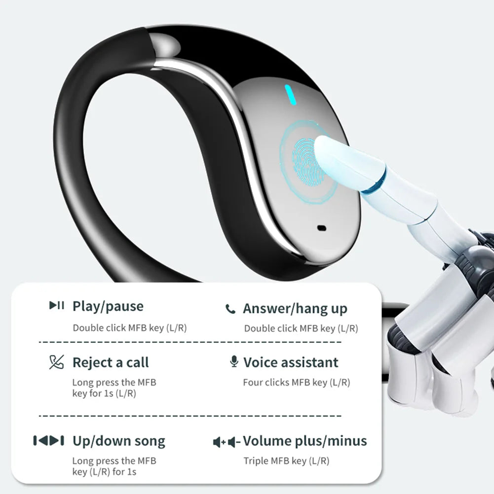 3-in-1 AI Translator Earbuds 140 Language Real-Time Translation Earphone Noise Cancelling Bluetooth Wireless Translating Headset