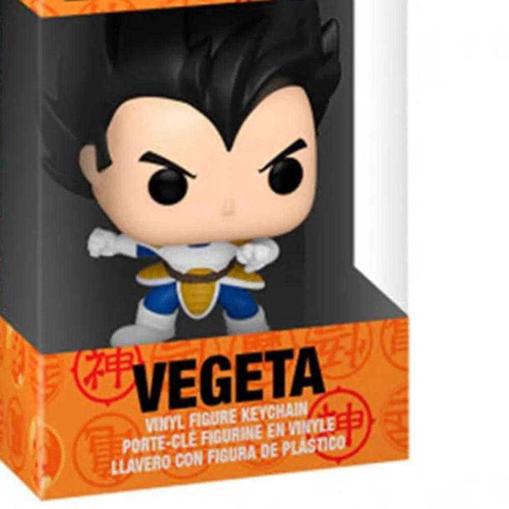 Pocket Japanese Anime Dragon Ball Z Goku Vegeta Broly Figure Model Keychain Cell Frieza