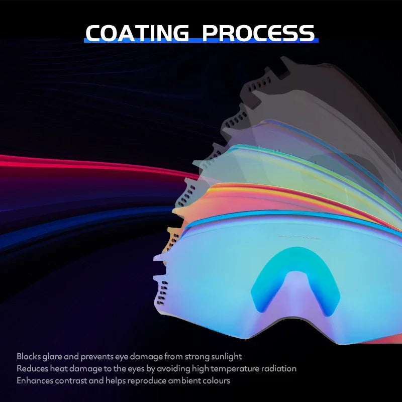 KAPVOE Photochromic Cycling Sunglasses Men Road Driving Bike Glasses Outdoor Sports Hiking Women Bicycle Cycling UV400 Goggles
