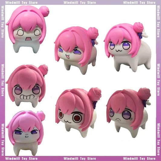 9cm Doro Doll Cute Figure Doll Anime Games Peripheral Custom Model Ko Doll Cute Desktop Decoration Toy Collections Holiday Gifts