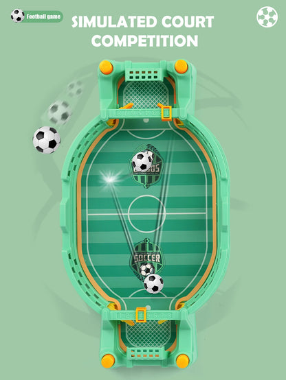 Football Table Mini Tabletop Interactive Game, Soccer Tabletops Competition Sports Games Desktop Catapult Toys for Family Game