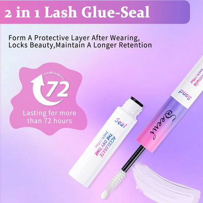 Eyelash Glue and Seal for Eyelash Clusters Strong Fixed Eyelash Glue Lasting Eyelash Glue Eyelash Extension tool