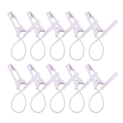 Ear Clip Machine Massager 2.0mm Plug Electrode Lead Wires Connecting Cables Sleeping Aids for Earclips