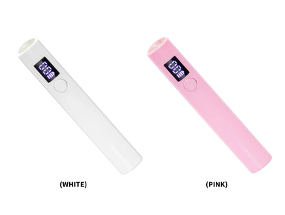 Rechargeable Portable UV LED Nail Lamp - Gel Polish Drying Desk Stand Light Support Base for Nail Art