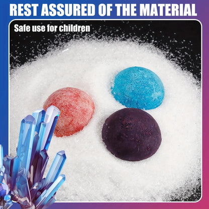 Science education toys, crystal growth and planting, educational puzzle toys, DIY crystal growth toys, Halloween/Christmas