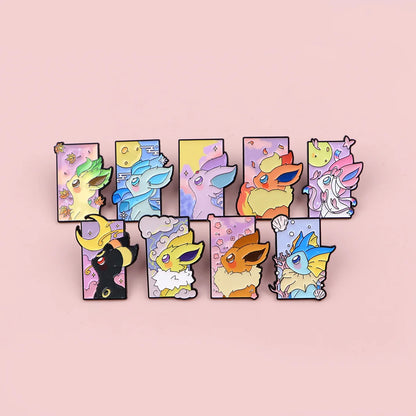 Cartoon Elf Enamel Pin Cute Anime Brooches Woman Backpack Accessories Bags Badge Fashion Lapel Jewelry Friends Gifts