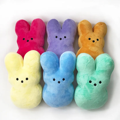 15cm Peep Bunny Plush Toys Stuffed Animal Star Carrot Rabbit Doll Room Desktop Sofa Decor Easter Bunny Soft Pillow Gifts For Kid
