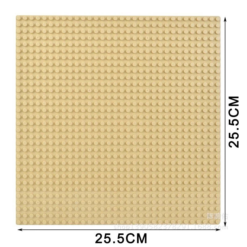 25.5*25.5cm 32x32 Baseplate Classic Building Blocks BASE PLATE BUILDING BLOCKS children bricks toy