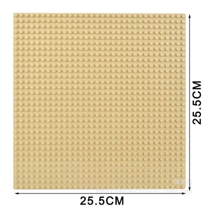 25.5*25.5cm 32x32 Baseplate Classic Building Blocks BASE PLATE BUILDING BLOCKS children bricks toy