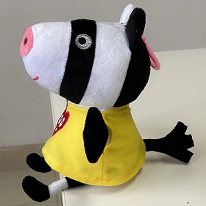 Genuine Peppa Pig Plush Pig Kids Toys 19CM Pet Dinosaur Teddy Bear Soft Stuffed Anime Figure Doll Children's Birthday Gifts