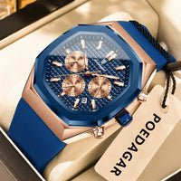 893 Rose Gold Blue