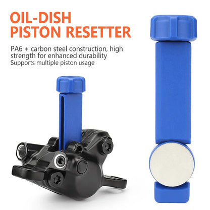 Portable Bicycle Brake Pad Spreader Tool 360° Rotatable Bike Oil Disc Piston Reset Hydraulic Brake Caliper Piston Extension