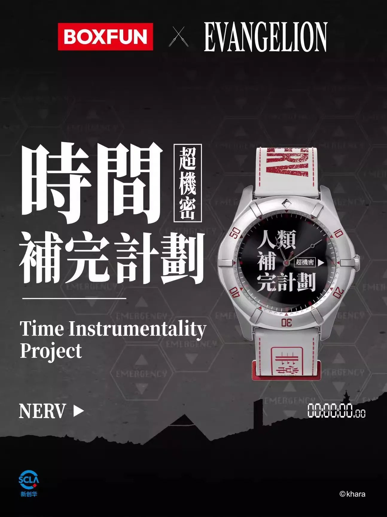 Original Boxfun Eva Evangelion The Final Mission Series Wrist Watch Blind Box Asuka Anime Peripheral Ornament Collection Gift