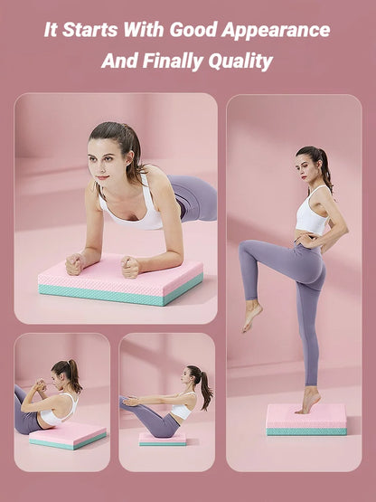 Balance Pad Non-Slip Foam Mat Ankles Knee Cushion For Core And Strength Stability Training Yoga Fitness Thickened High Rebound