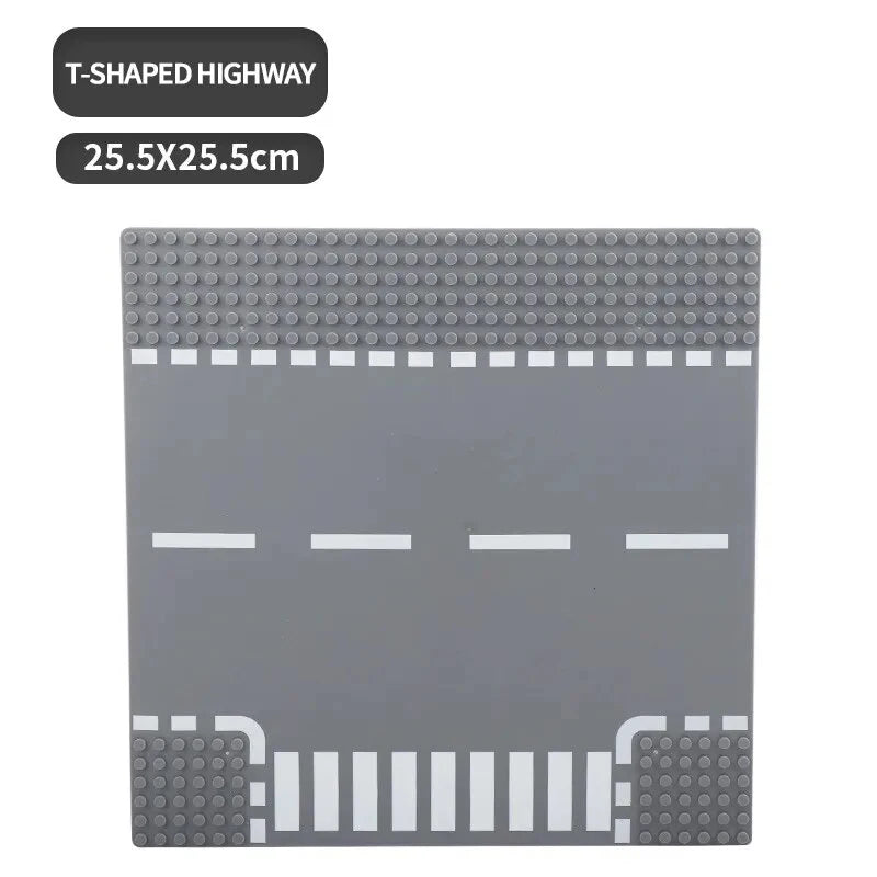 Classic Building Block Base Plate City View Traffic Road Figures Construction Toys Bricks 32Dots Plastic Baseplates Accessories