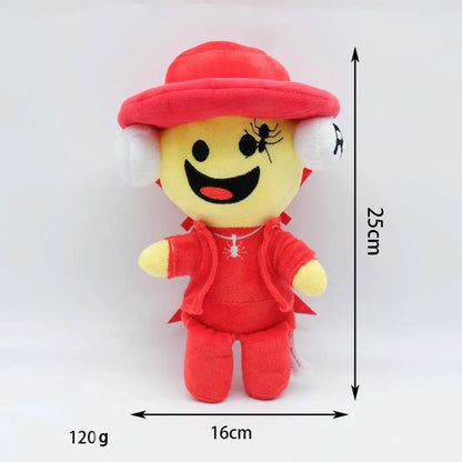 NEW Steal A Brainrot Esok Sekolah Plush Hot Game Peripheral Plushie Cute Cartoon No. 9 House Stuffed Doll Toy Gamer Fans Gift