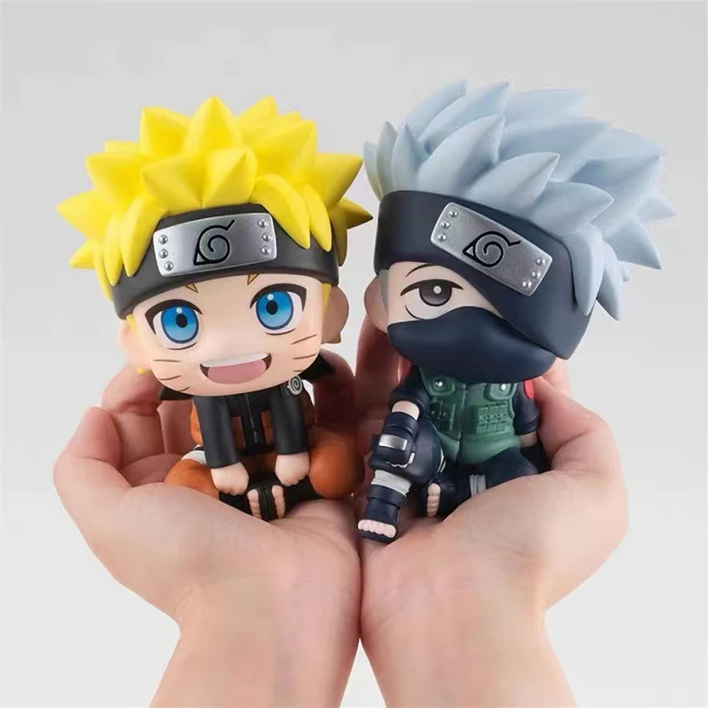 Hot Naruto Anime Figure Uzumaki Naruto Kakashi Uchiha Sasuke Itachi Cute Toys Q Figurals Action Figurine Model