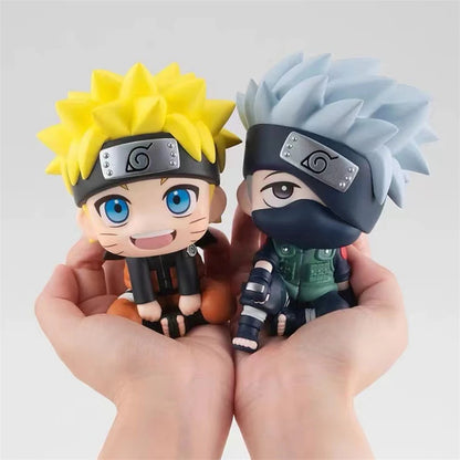 Hot Naruto Anime Figure Uzumaki Naruto Kakashi Uchiha Sasuke Itachi Cute Toys Q Figurals Action Figurine Model