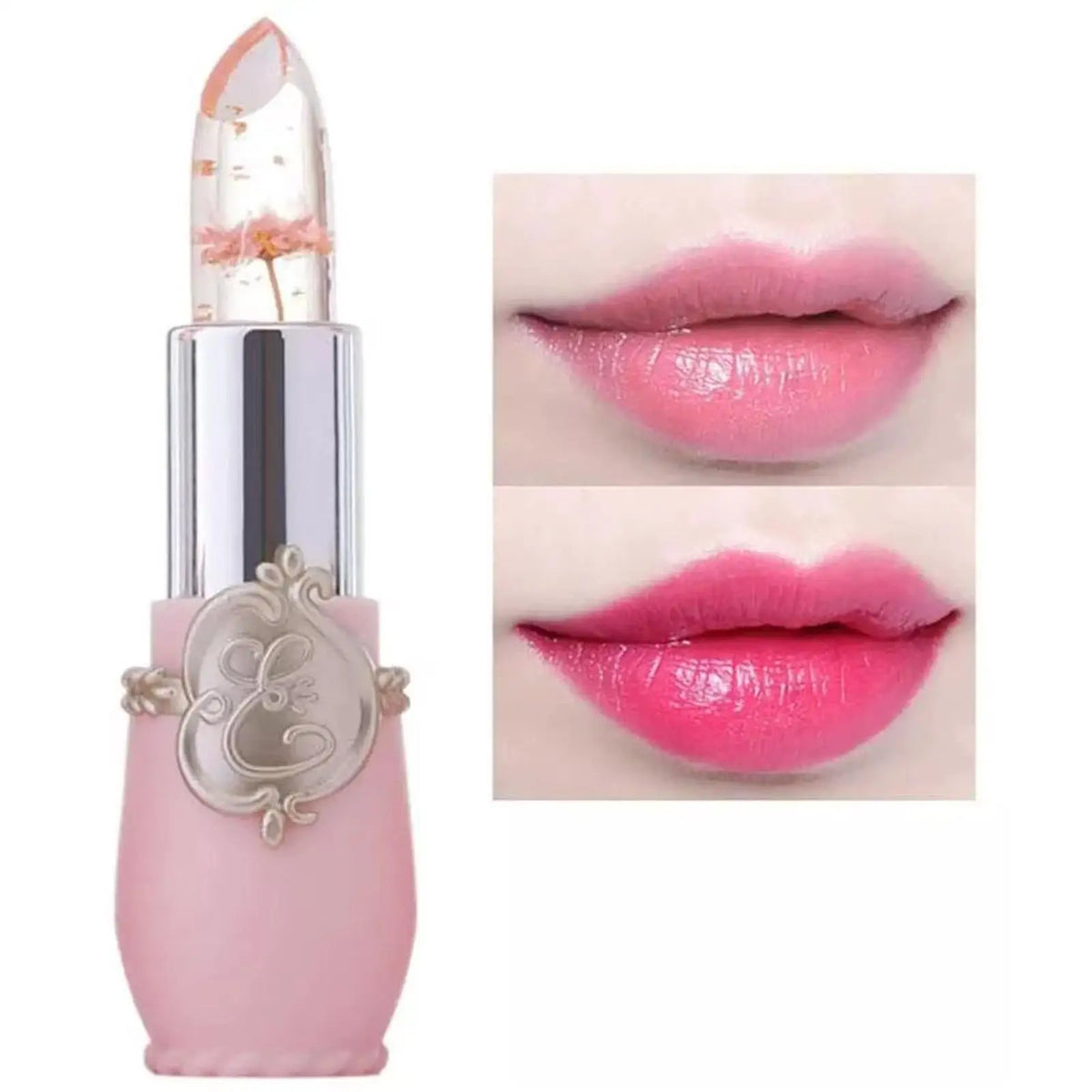 Peach Color Lip Balm Crystal Temperature Change Lipstick Girl Moisturizing LongLasting Lip Gloss Makeup Lip Care Repair Cosmetic