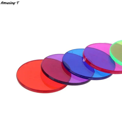 50PCS 15mm Plastic Poker Chips Casino Bingo Markers Token Family Game ToyCreative Gift Accessories