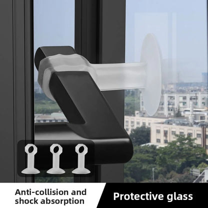 12 pcs Suitable For Door Handles Silicone Door Stop No Need To Punch Holes Anti-collision Doorstop Anti-collision Artifact Easy