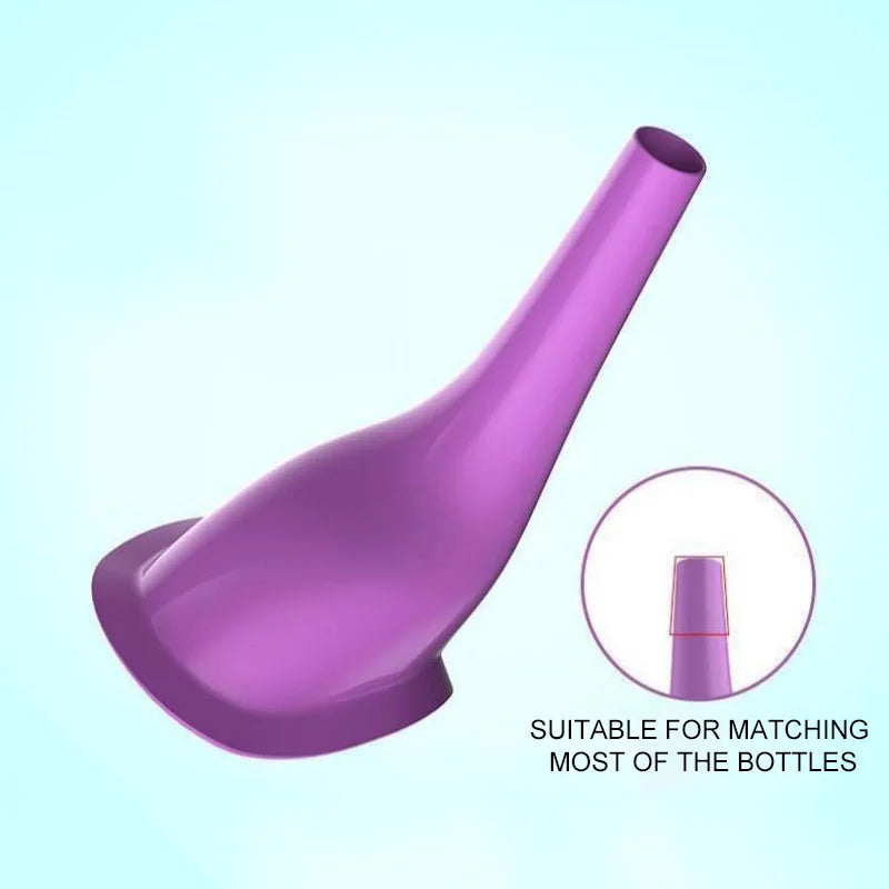 1pc Portable Silicone Urinal for Women Outdoor Travel Camping Female Soft Urination Device Stand Up & Pee Toilet Emergency TMZ