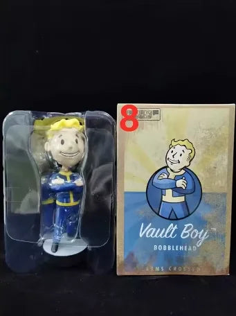 Bobblehead Cute Vault Boy Full Set Anime Action Figure Toys Statue Collection Model Doll  Desktop Ornament Display Toys Gifts