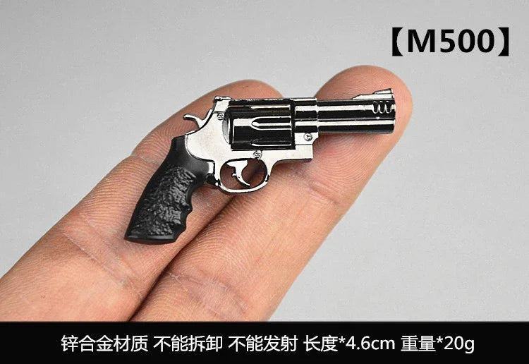 1/6 Scale Miniature Gun Plastic Rifle Set Assembly P92 M1911 98K MP5K Model Not Fired for 12" Action Figure Doll Accessories