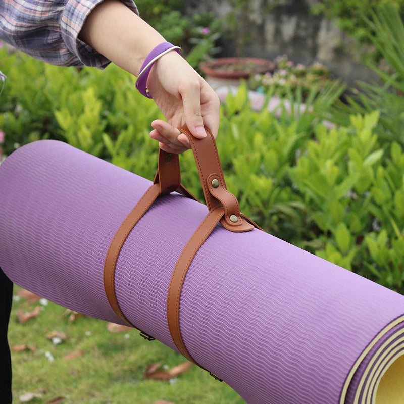 Slim Panda Yoga Mat Straps for Carrying, Adjustable Yoga Mat Carrier, Yoga Mat Sling(Yoga Mat Not Included)