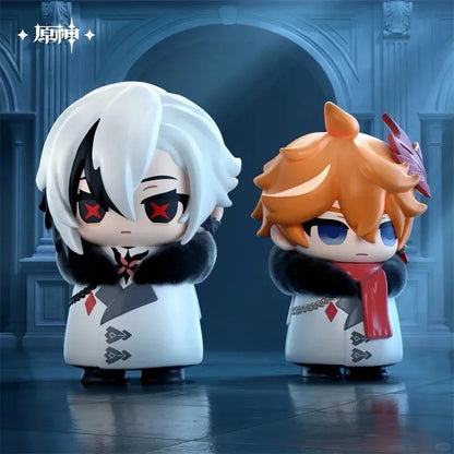 Mihoyo Genshin Fatui Harbinger Blind Box Anime Figure Collectible Merchandise Mystery Gift Ornament for Game Lovers