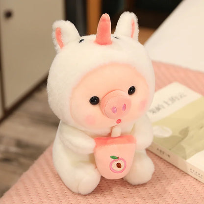 Kawaii Giant Bear Cosplay Panda Doll Creative Plush Toy Cartoon Zoo Animal Plushie Throw Pillow Birthday Xmas Gift Home Decor