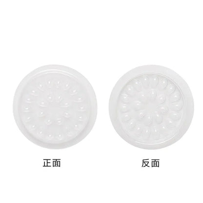100pcs Eyelash Glue Holder Eyelashes Extension Supplies Adhesive Pallet Gasket Eye Lashes Tray Plastic Pads Makeup Tool