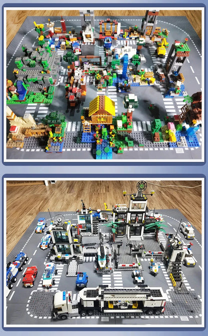 Classic Baseplate 32x32 16x32 16x16 Dots Building Blocks Bricks Base Plates DIY Plastic Board Building Blocks Construction Toys